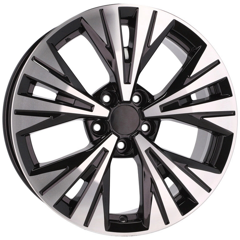 Alu kola pro Nissan B1699 7.5x18 5x114.3 ET40 66.1 Black Polished | Wheelsup.cz