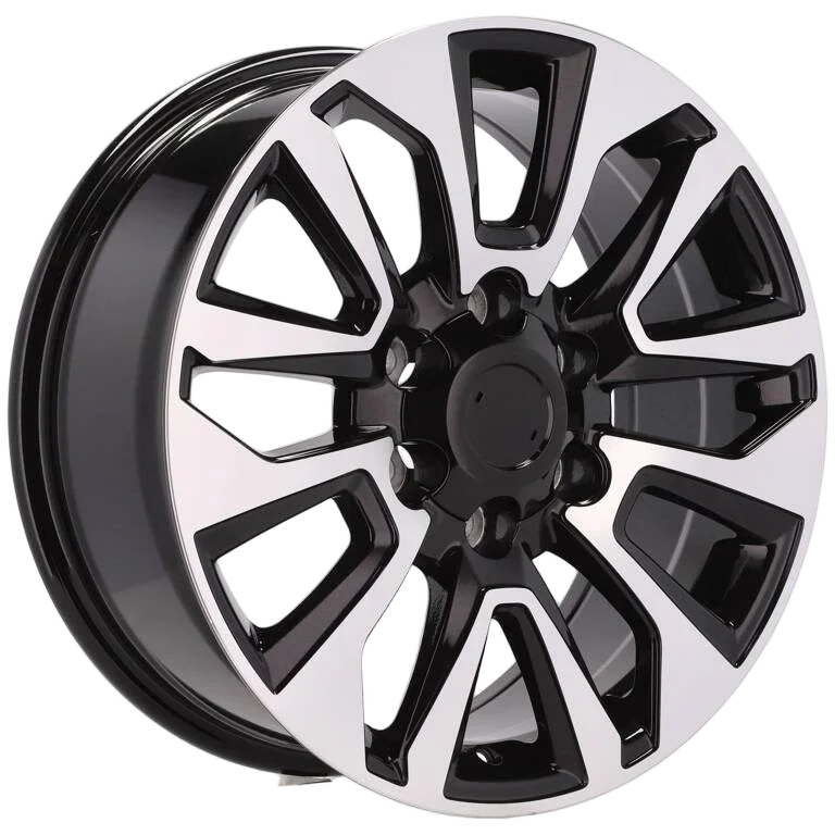 Alu kola pro Toyota B1743 7x16 6x139.7 ET30 106.1 Black Polished | Wheelsup.cz