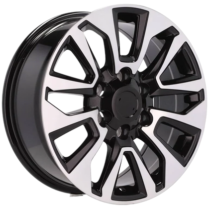 Alu kola pro Offroad B1743 7.5x19 6x139.7 ET25 106.1 Black Polished
