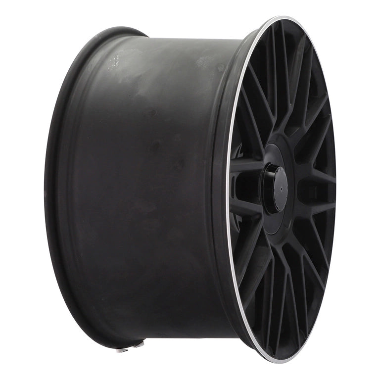 Alu kola pro Mercedes B1766 8.5x19 5x112 ET38 66.6 Black Half Matt & Polished Lip | Wheelsup.cz