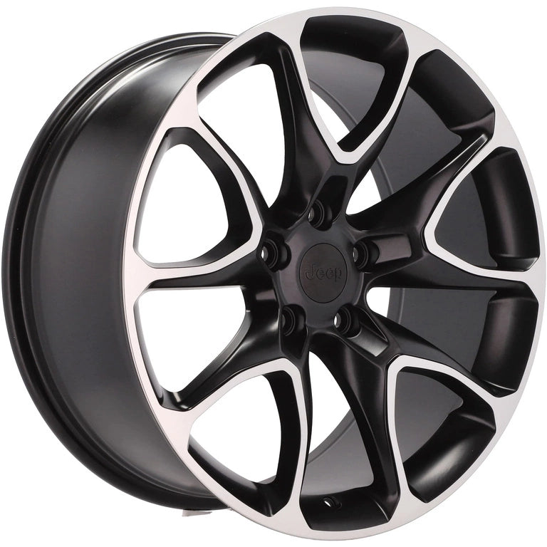 Alu kola pro Jeep B1790 9x20 5x127 ET32 71.6 Black Polished | Wheelsup.cz