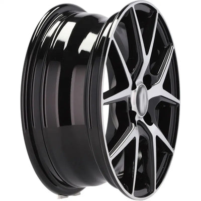 Alu kola Racing Line B1795 5.5x14 4x100 ET43 60.1 Black Polished | Wheelsup.cz