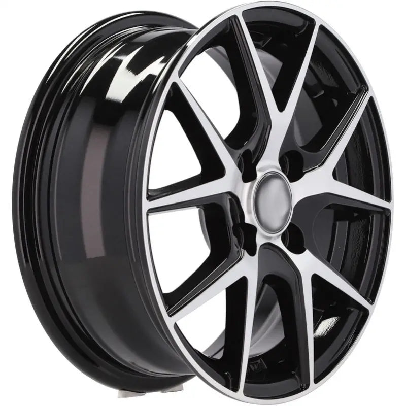 Alu kola Racing Line B1795 5.5x14 4x100 ET43 60.1 Black Polished | Wheelsup.cz