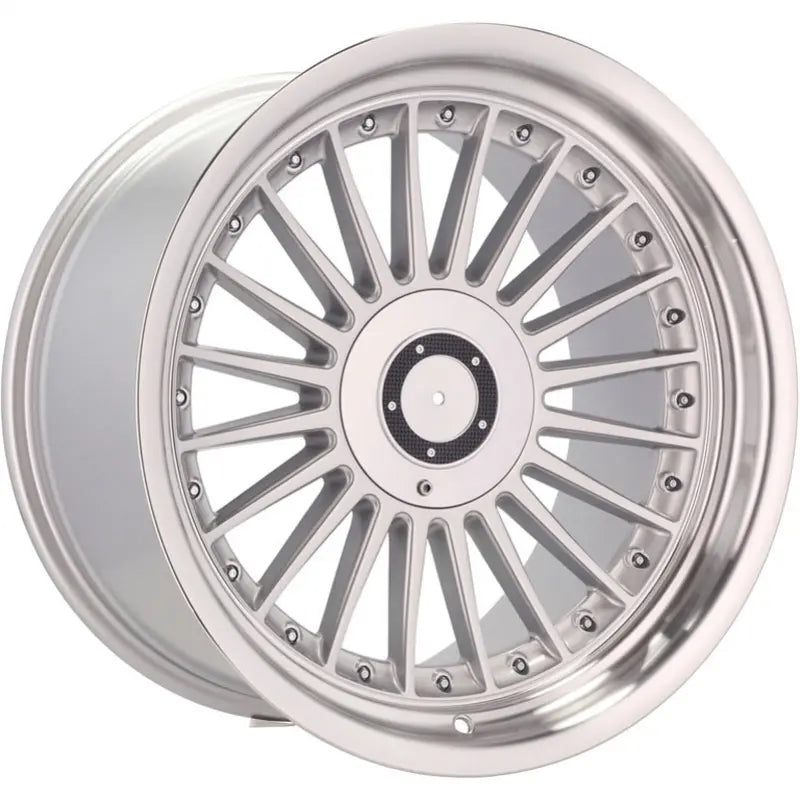 Alu kola pro BMW B1803 8.5x19 5x120 ET20 72.6 Silver & Polished Lip | Wheelsup.cz