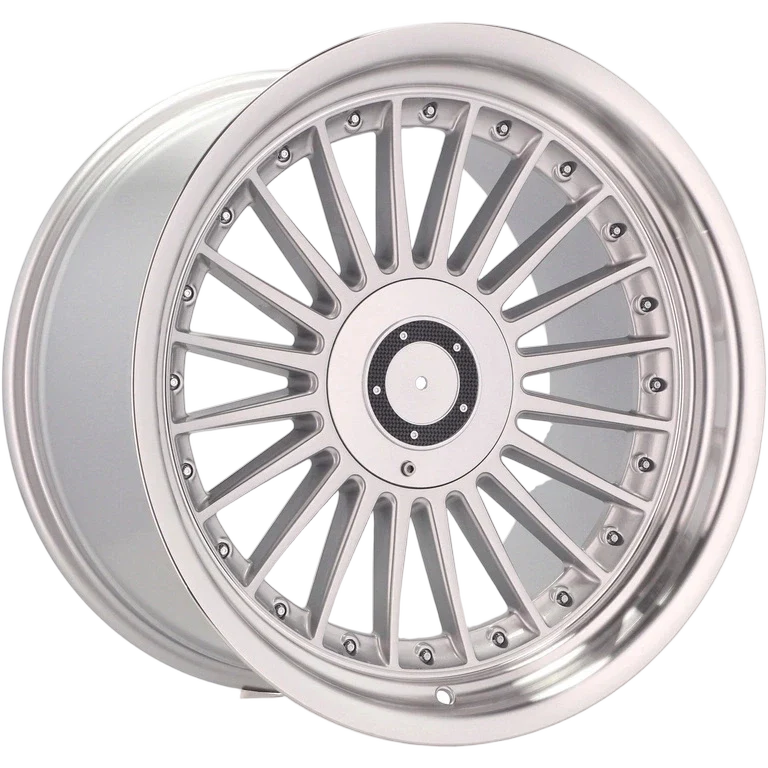 Alu kola pro BMW B1803 8.5x19 5x120 ET20 72.6 Silver & Polished Lip | Wheelsup.cz