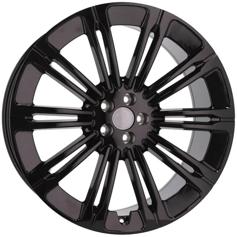 Alu kola pro Land Rover B1808 8.5x19 5x108 ET45 63.4 Black Half Matt | Wheelsup.cz
