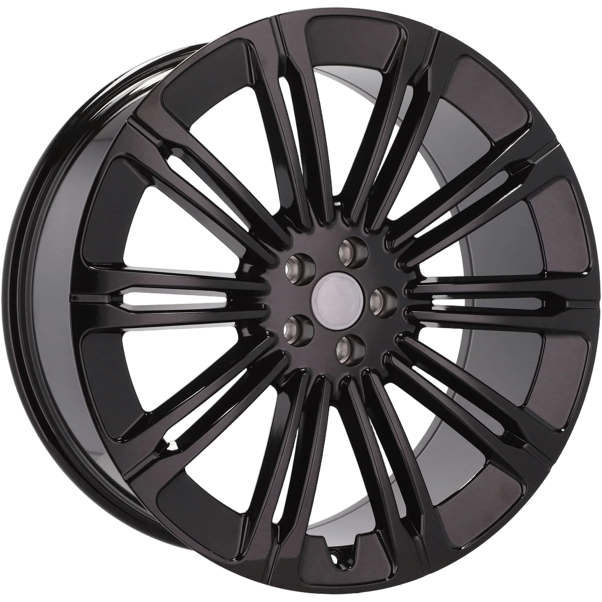 Alu kola pro Land Rover B1808 8.5x19 5x108 ET45 63.4 Black Half Matt | Wheelsup.cz