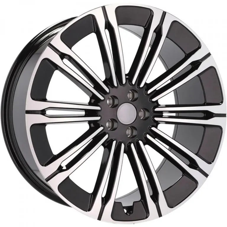 Alu kola pro Land Rover B1808 8.5x19 5x108 ET45 63.4 Black Polished | Wheelsup.cz