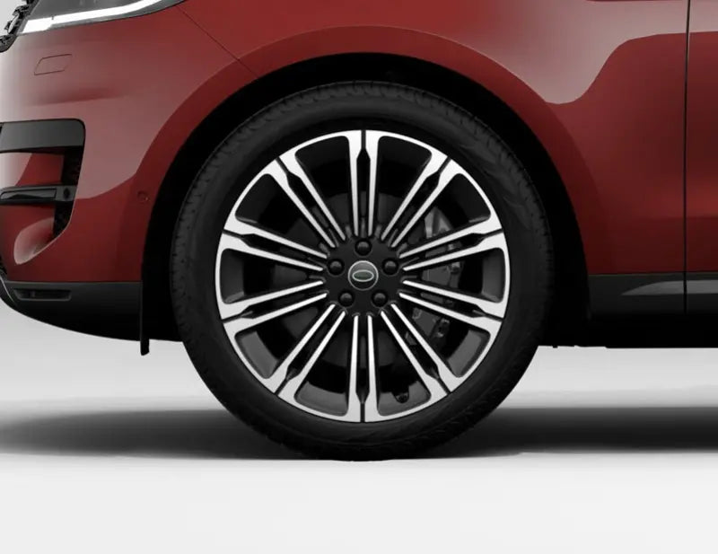 Alu kola pro Land Rover B1808 8.5x19 5x108 ET45 63.4 Black Polished | Wheelsup.cz