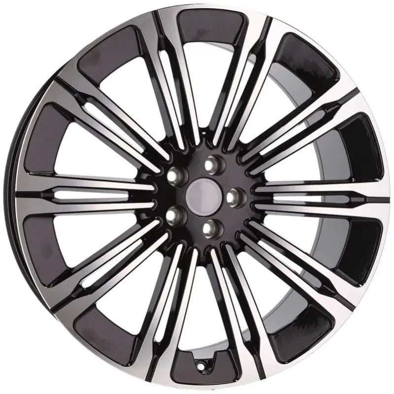 Alu kola pro Land Rover B1808 8.5x19 5x108 ET45 63.4 Black Polished | Wheelsup.cz