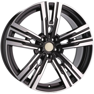 Alu kola pro BMW B1831 10x21 5x112 ET41 66.6 Black Polished