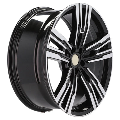 Alu kola pro BMW B1831 8.5x19 5x112 ET25 66.6 Black Polished | Wheelsup.cz