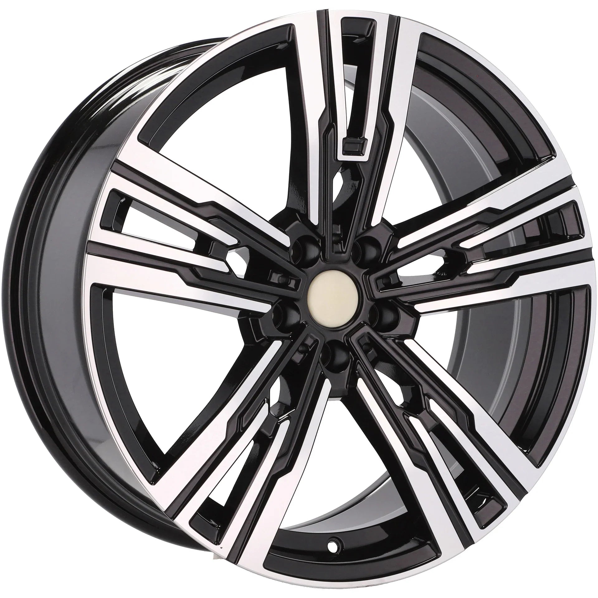 Alu kola pro BMW B1831 8.5x20 5x112 ET25 66.6 Black Polished | Wheelsup.cz
