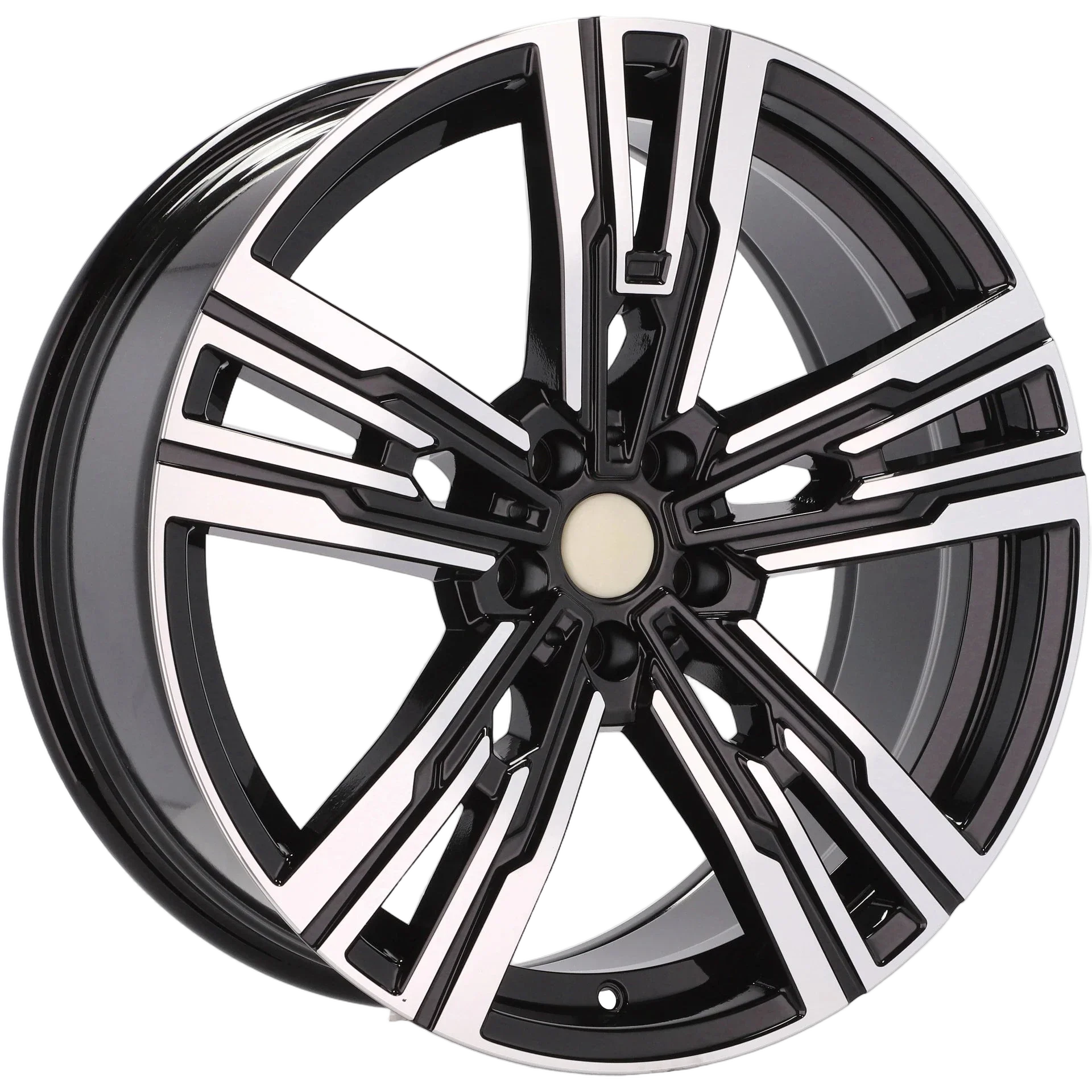 Alu kola pro BMW B1831 9.5x19 5x112 ET39 66.6 Black Polished | Wheelsup.cz