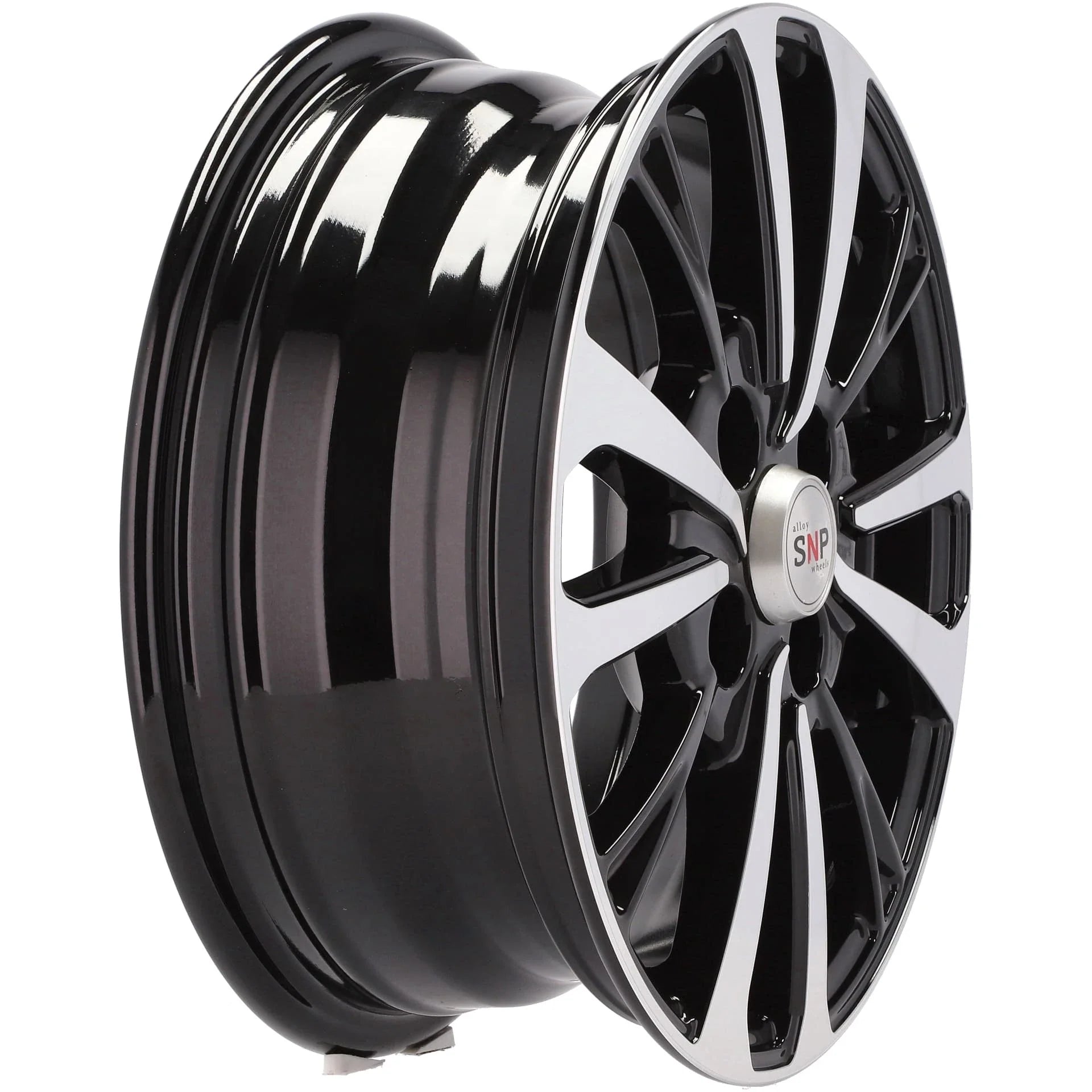 Alu kola pro Toyota B1846 5.5x14 4x100 ET40 54.1 Black Polished | Wheelsup.cz