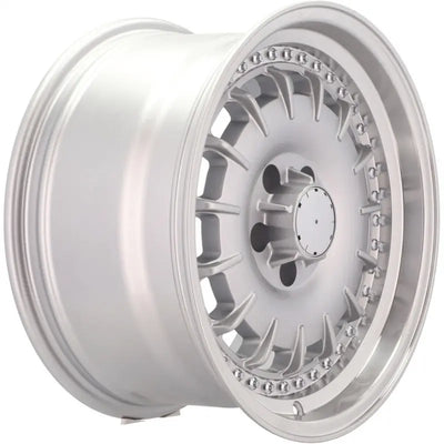 Alu kola pro Mercedes B1855 9x17 5x112 ET30 66.6 Silver & Polished Lip | Wheelsup.cz