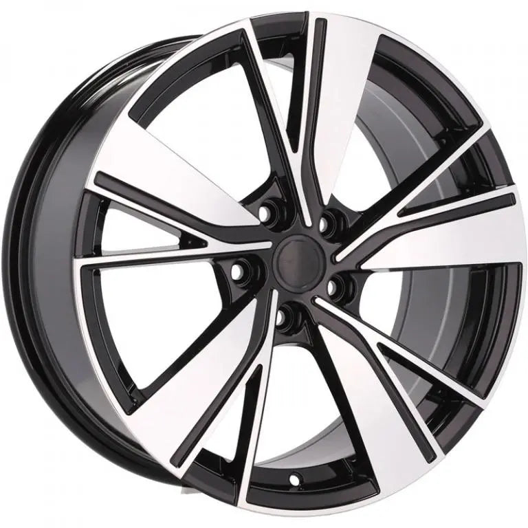 Alu kola pro Volkswagen B1988 8x18 5x112 ET45 57.1 Black Polished | Wheelsup.cz