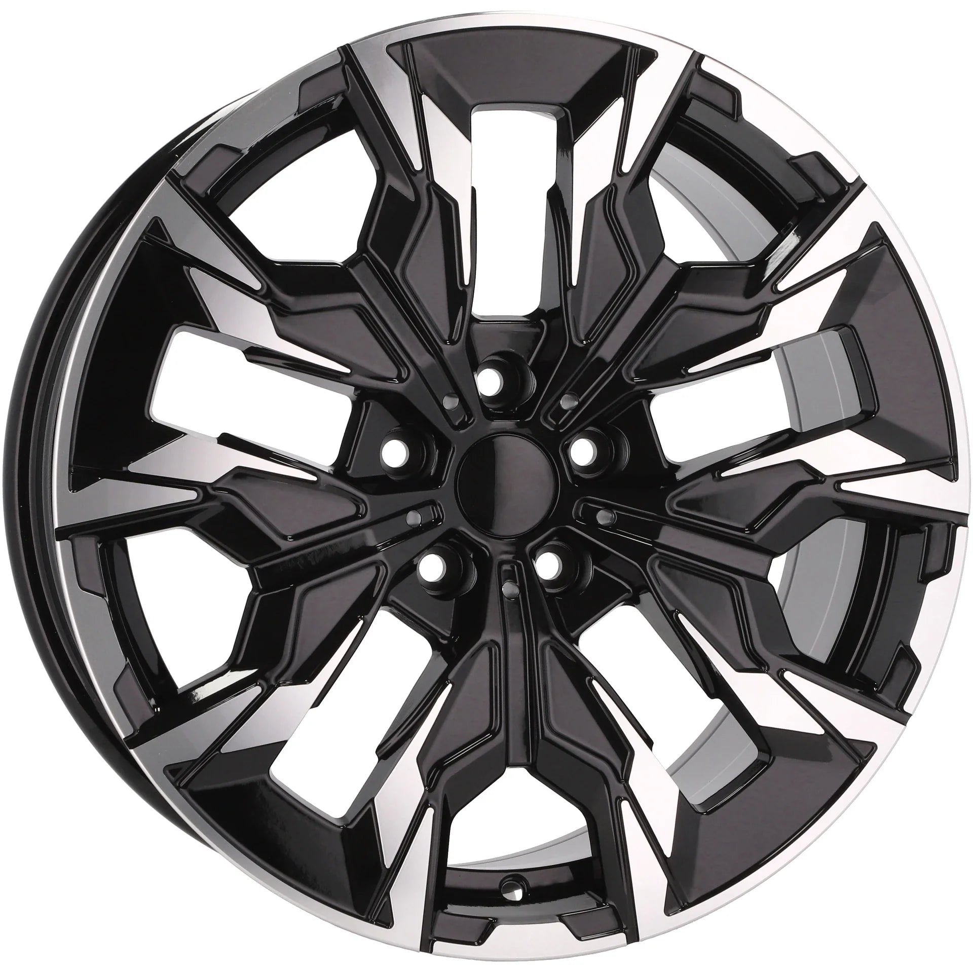 Alu kola pro BMW B1992 8x18 5x112 ET30 66.6 Black Polished | Wheelsup.cz