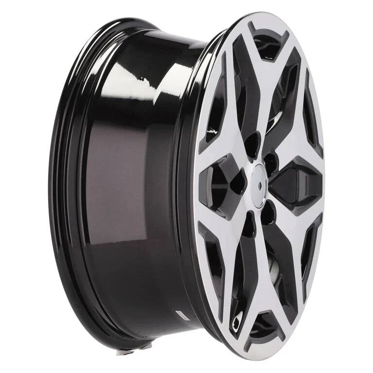 Alu kola pro Subaru B2042 7x17 5x114.3 ET48 56.1 Black Polished | Wheelsup.cz