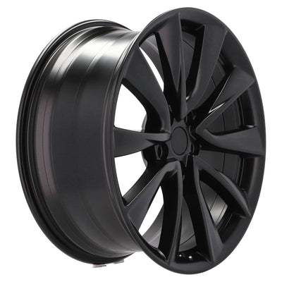 Alu kola pro Tesla B2046 8.5x20 5x114.3 ET35 64.1 Black Half Matt | Wheelsup.cz