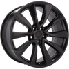 Alu kola pro Tesla B2046 8.5x20 5x114.3 ET35 64.1 Black Half Matt