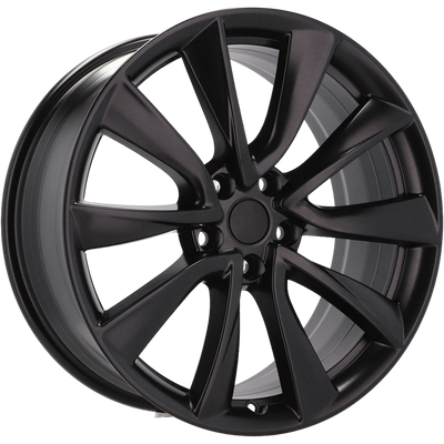 Alu kola pro Tesla B2046 8.5x20 5x114.3 ET35 64.1 Black Half Matt | Wheelsup.cz
