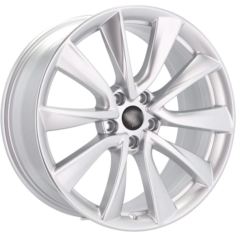 Alu kola pro Tesla B2046 8.5x19 5x114.3 ET40 64.1 Silver Shining