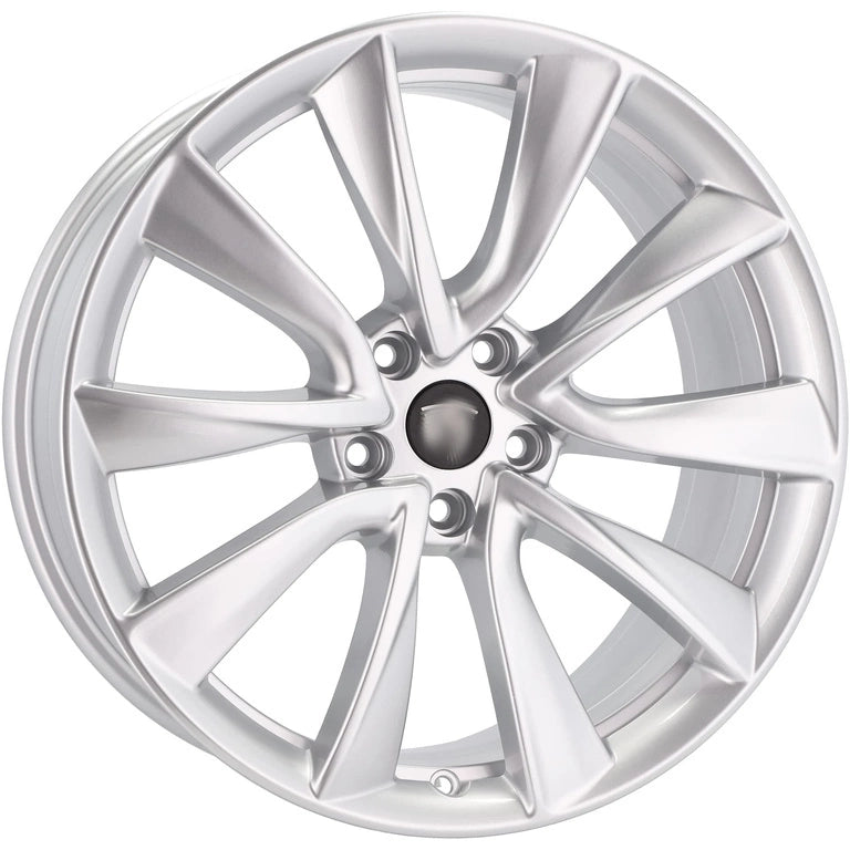 Alu kola pro Tesla B2046 8.5x20 5x114.3 ET35 64.1 Silver Shining | Wheelsup.cz