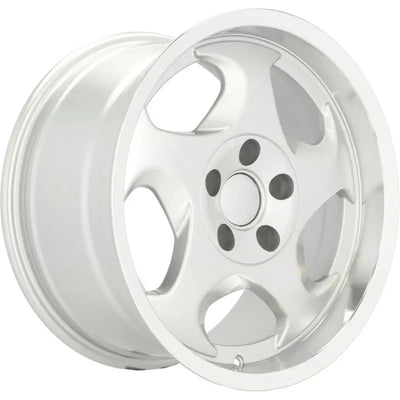 Alu kola pro BMW B2417 9x17 5x120 ET17 74.1 Silver & Polished Lip | Wheelsup.cz