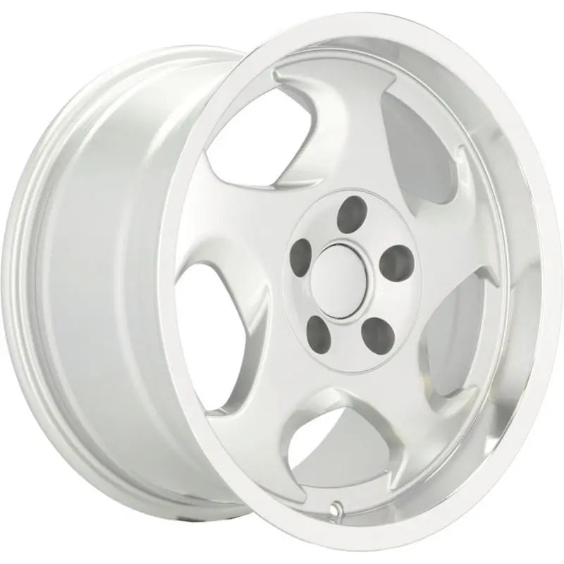 Alu kola pro BMW B2417 8x17 5x120 ET15 74.1 Silver & Polished Lip | Wheelsup.cz