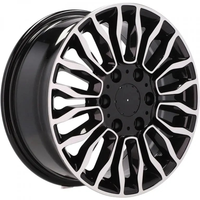 Alu kola pro Mercedes B2419 7x16 6x130 ET50 84.1 Black Polished | Wheelsup.cz