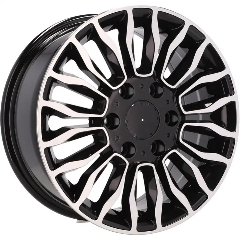 Alu kola pro Mercedes B2419 7x16 6x130 ET50 84.1 Black Polished | Wheelsup.cz