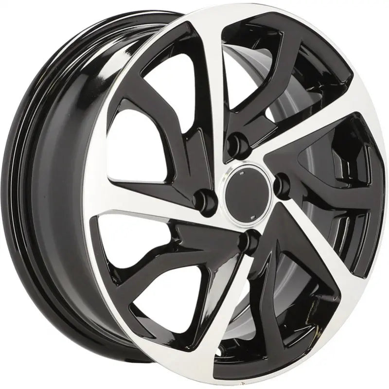 Alu kola pro Toyota B2477 5.5x14 4x100 ET43 54.1 Black Polished | Wheelsup.cz