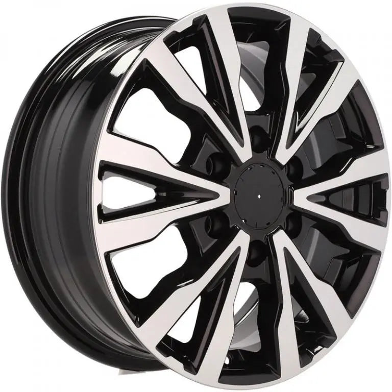 Alu kola pro Ford B3025 6.5x16 6x120 ET50 74.1 Black Polished | Wheelsup.cz