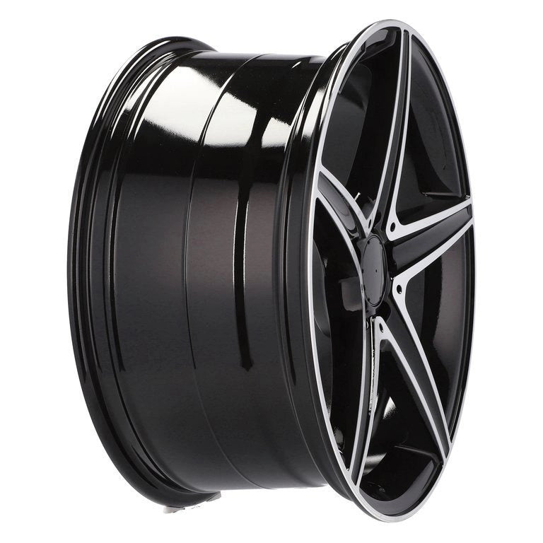 Alu kola pro Mercedes B5052 8x19 5x112 ET43 66.6 Black Polished | Wheelsup.cz