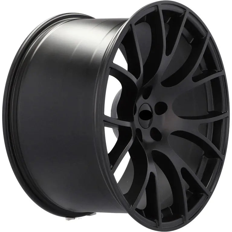 Alu kola Racing Line B5054 9.5x20 5x115 ET18 71.6 Black Half Matt | Wheelsup.cz