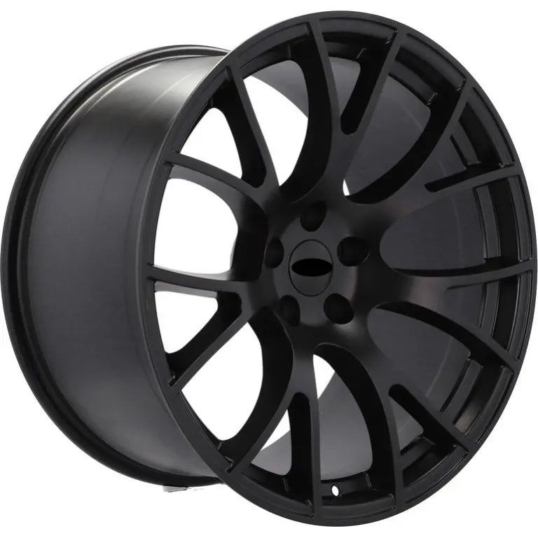 Alu kola Racing Line B5054 9.5x20 5x115 ET18 71.6 Black Half Matt | Wheelsup.cz