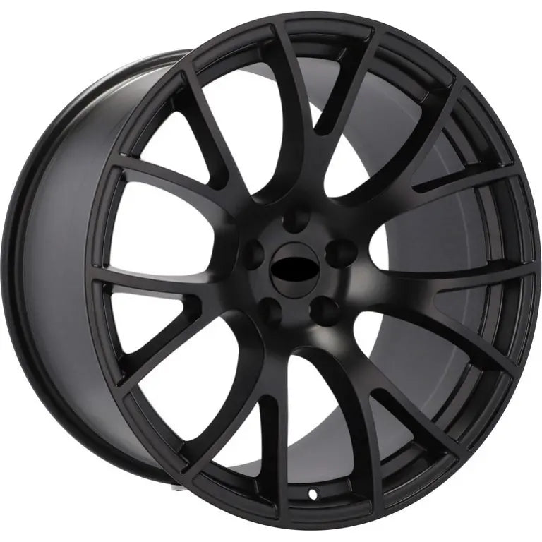 Alu kola Racing Line B5054 9.5x20 5x115 ET18 71.6 Black Half Matt | Wheelsup.cz