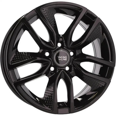 Alu kola Racing Line B5087 6.5x15 5x100 ET40 57.1 Black | Wheelsup.cz