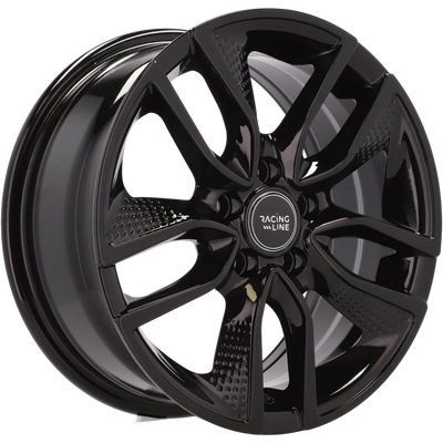 Alu kola Racing Line B5087 6.5x15 5x100 ET40 57.1 Black | Wheelsup.cz