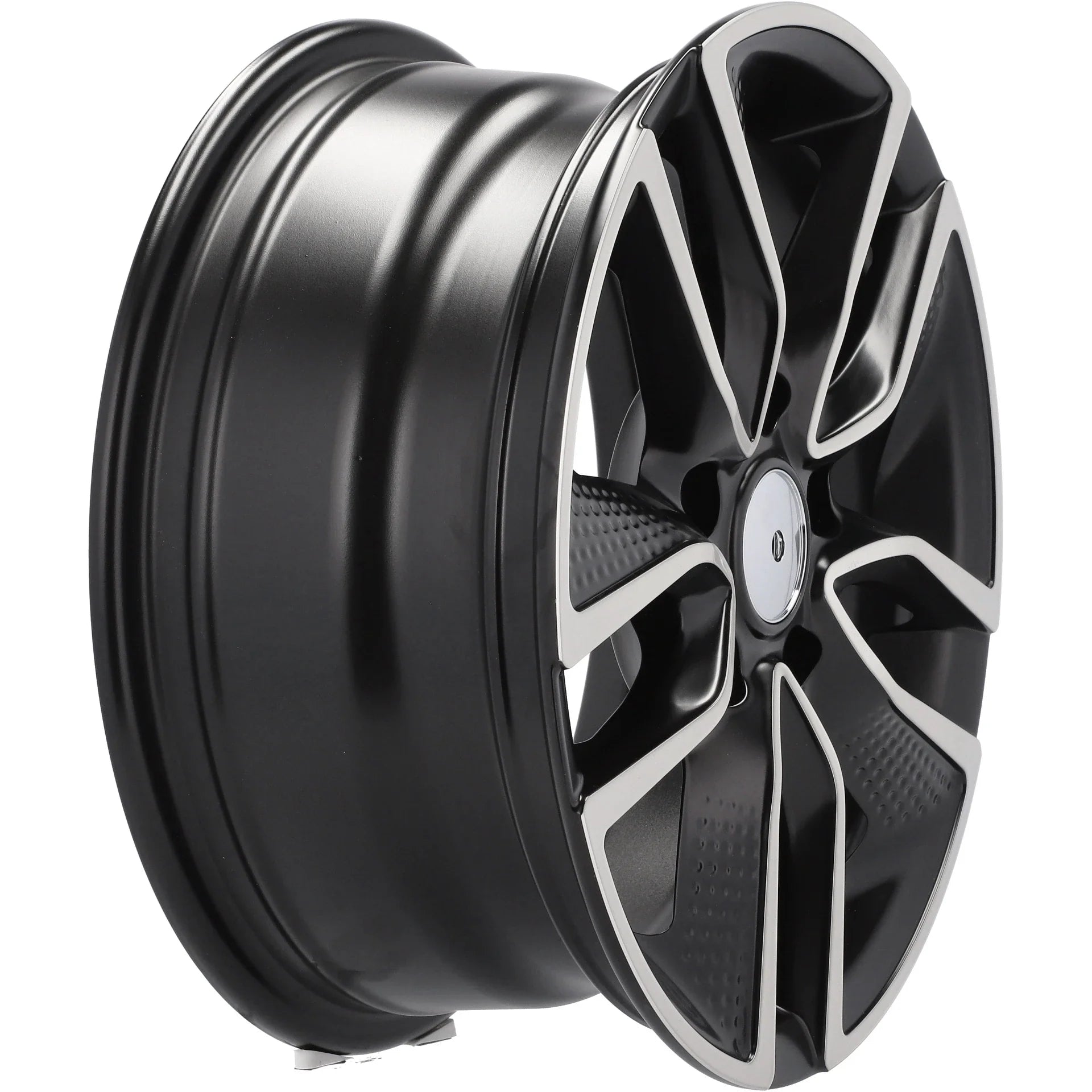 Alu kola Racing Line B5087 6.5x15 5x100 ET40 57.1 Black Polished Half Matt | Wheelsup.cz