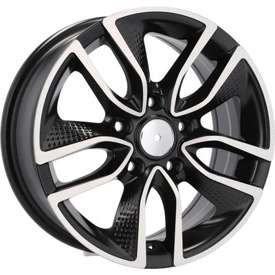 Alu kola Racing Line B5087 6.5x15 5x114.3 ET40 67.1 Black Polished | Wheelsup.cz