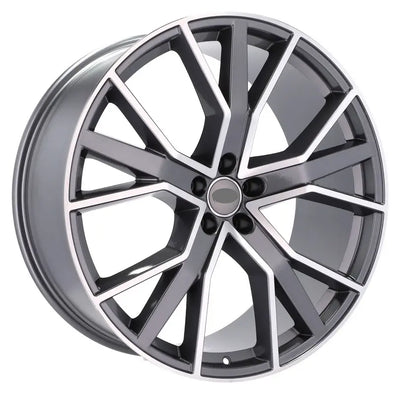 Alu kola pro Audi B5131 9x20 5x112 ET35 66.6 Grey Polished Half Matt | Wheelsup.cz
