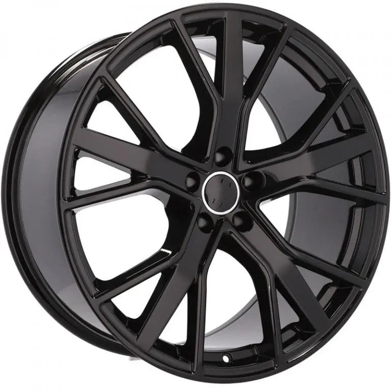 Alu kola pro Audi B5131 9.5x22 5x112 ET31 66.6 Black | Wheelsup.cz