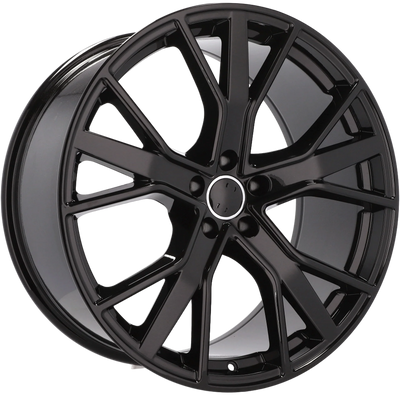 Alu kola pro Audi B5131 10x22 5x112 ET26 66.6 Black | Wheelsup.cz