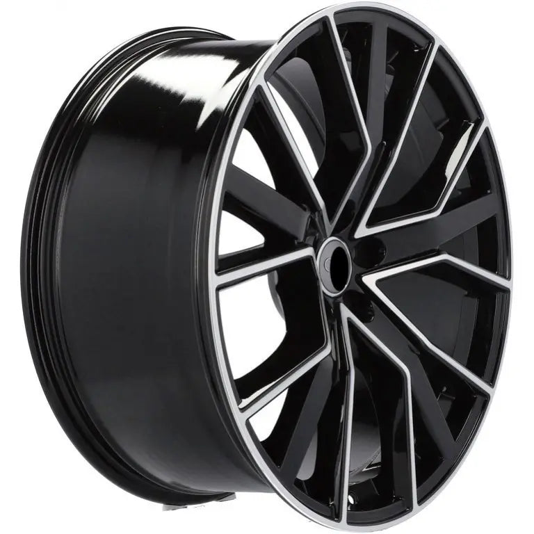Alu kola pro Audi B5131 9.5x21 5x112 ET31 66.6 Black Polished | Wheelsup.cz