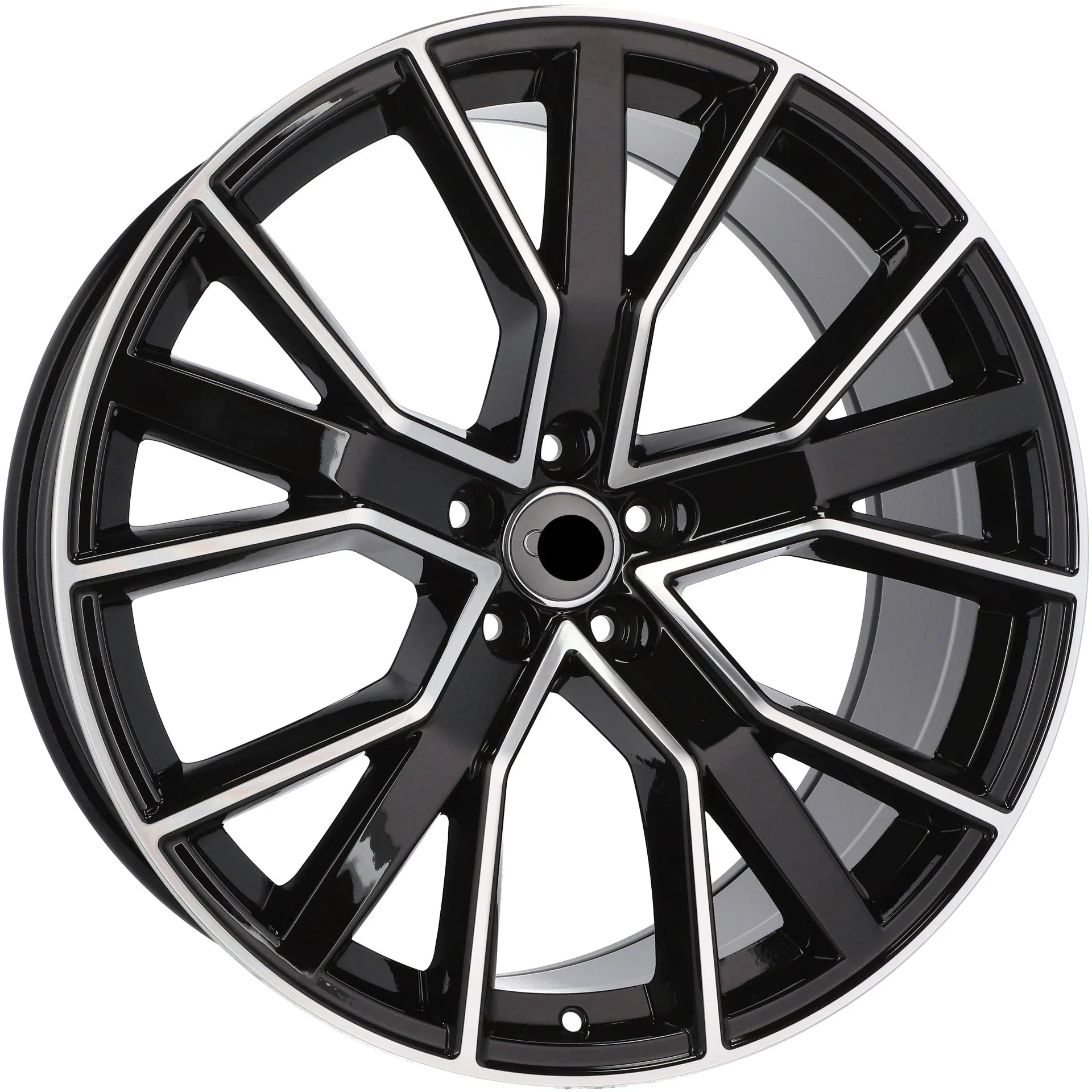 Alu kola pro Audi B5131 8x18 5x112 ET34 66.6 Black Polished | Wheelsup.cz