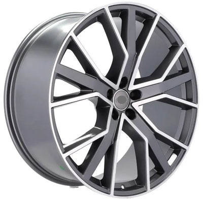 Alu kola pro Audi B5131 8x18 5x112 ET39 66.6 Grey Polished Half Matt | Wheelsup.cz