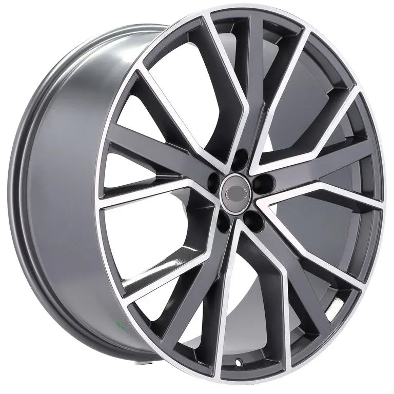 Alu kola pro Audi B5131 8.5x19 5x112 ET35 66.6 Grey Polished Half Matt | Wheelsup.cz