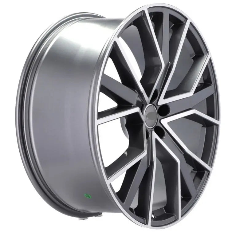 Alu kola pro Audi B5131 9.5x21 5x112 ET31 66.6 Grey Polished Half Matt | Wheelsup.cz